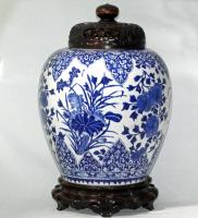 Kangxi Large Blue and White Baluster jar