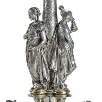 A Centrepiece Presented to Thomas Fairbairn for Organising the 1857 Manchester Art Treasures Exhibition