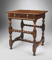 William and Mary Period Single Drawer Side Table