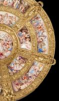 Viennese Enamel Dish Depicting Scenes from Classical Antiquity