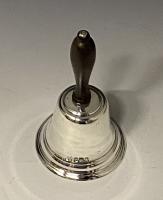 Antique silver table bell 1906 John Parkes