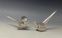 Sterling silver pheasants models 1973