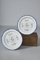 Pearlware pottery platters