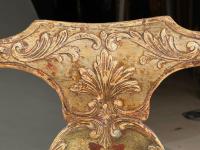 18th Century Silver Gilt Painted Side Chair