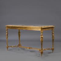 A Napoleon III Gilt-Bronze and Onyx Centre Table, By Maison Marnyhac, Paris. 