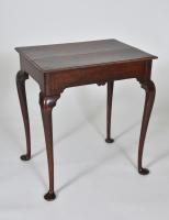 18th century oak centre table
