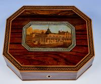 Tunbridge Ware Box with view of Bettisons Library