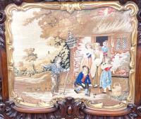 Regency 19th Century Pair Of Rosewood Fire Screens