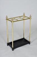 19th century brass stick or umbrella stand