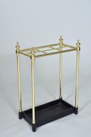19th century brass stick or umbrella stand