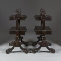 A Pair of Anglo Indian Etageres