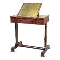Small 19th Century Rosewood Reading Table