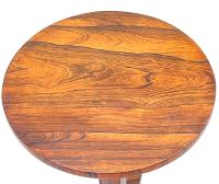 19th Century Circular Rosewood Lamp Table