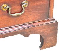 Georgian 18th Century Mahogany Chest With A Slide