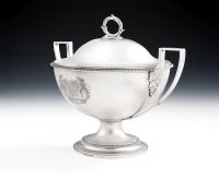 An exceptional George III Soup Tureen made in London in 1802 by William Stroud