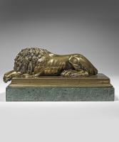 Nineteenth Century bronze Grand Tour lions