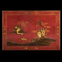 19th Century Red Japanned Occasional Table
