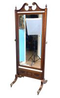 Late 19th Century Cheval Dressing Mirror