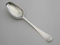 George II Channel Islands Silver Hanoverian pattern Table Spoon