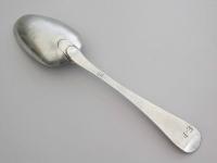 George II Channel Islands Silver Hanoverian pattern Table Spoon