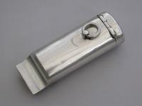 Victorian Novelty Silver Combined Whistle and Vesta Case