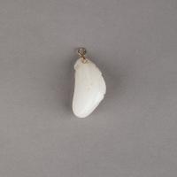 Chinese white jade pendant