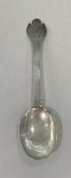 Daniel Slade Exeter silver trefid spoon 