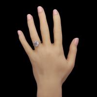 baguette-cut diamond ring