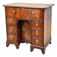 18th Century Walnut Kneehole Desk