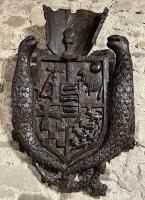 A Magnificent and Large 16th Century Italian Coat of Arms. Venice. Circa 1580