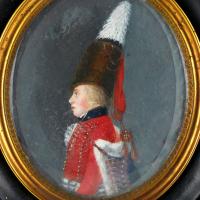 Zieten Hussars - Portrait Miniature of Napoleonic Prussian Officer, 1805