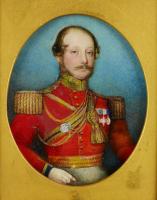 Hero of Aliwal - Portrait Miniature of Brevet Major Fyler, 16th Lancers, 1849