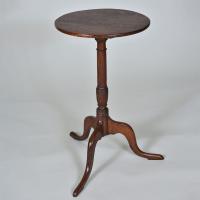 Late 18th century Oak tripod table