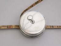 Victorian Silver Retracting Tape Measure