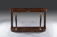 Egyptian Revival Regency Console Table - front