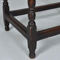 Queen Anne oak side table