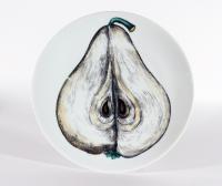Piero Fornasetti Porcelain Sezioni Di Frutta Dessert Plates