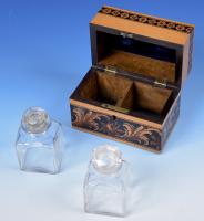 Tunbridge Ware Perfume Bottle Box