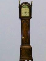 Georgian Mahogany Longcase Clock With Rocking Ship Automation By Joseph Kent, London