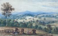 Attributed to Benjamin Shipham - Country House in an Extensive Landscape