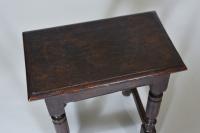 Early oak joint stool