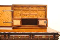 17th Century German Marquetry Table Cabinet