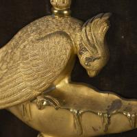 French mid 19th century gilt bronze relief