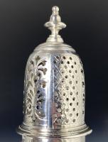 Samuel Wood Georgian silver Warwick cruet 1744