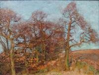 Herbert Royle Yorkshire Wharfedale oil painting landscape