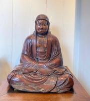 Meditating Daruma - Edo period 18th Century