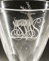Stag Engraved Glasses