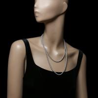 Hancocks Contemporary Beautiful Diamond And Platinum Chain Necklace 25cts