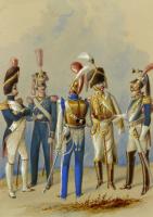 French Military Fashion by Heath, 1830
