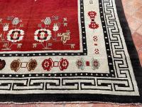Antique Tibetan carpet